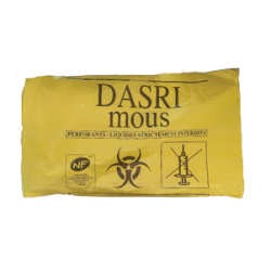 30 L BD DASRI jaune lien coulissant