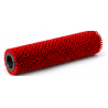 Brosse cylindrique rouge