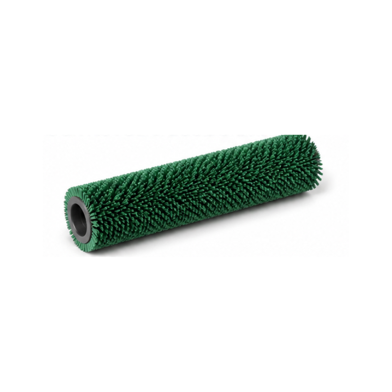 Brosse cylindrique verte