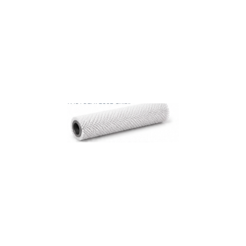 Brosse cylindrique blanche