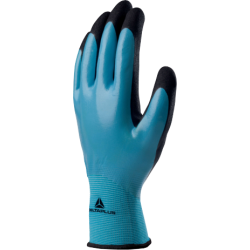 Gants de protection manutention - Travaux milieu huileux et graisseux - WET & DRY VV636BL