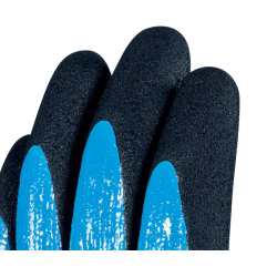 Gants de protection manutention - Travaux milieu huileux et graisseux - WET & DRY VV636BL