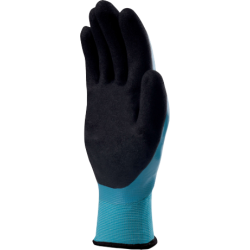 Gants de protection manutention - Travaux milieu huileux et graisseux - WET & DRY VV636BL