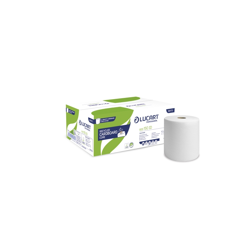 Essuie-mains en rouleaux Eco 150 ID Cardboard Core
